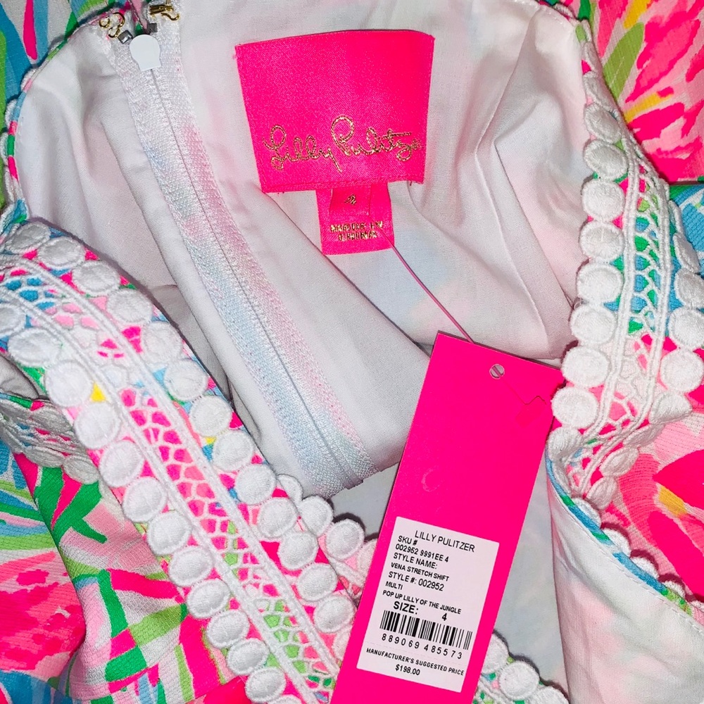 Lilly Pulitzer Vena Stretch Shift Dress - Picture 5 of 9